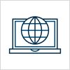 Global internet icon